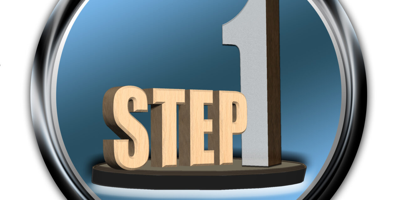 Life Recovery Bible Step 1
