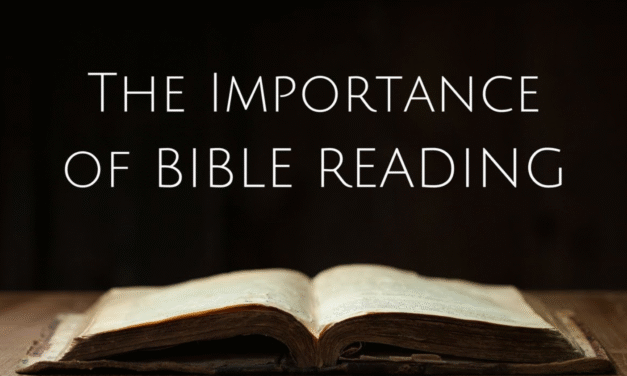 Importance of Reading Your Bible