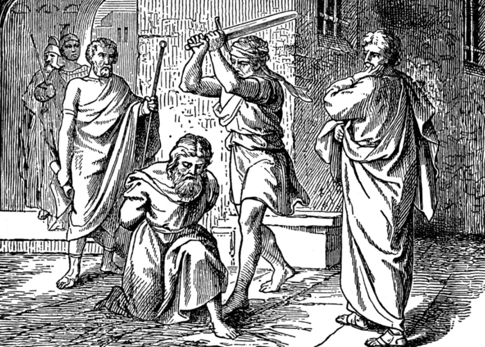 Saul paul beheaded in rome