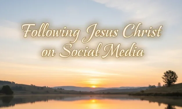 Following Jesus Christ on Social Media