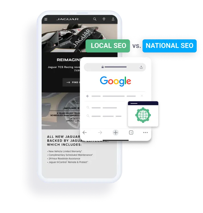 Local SEO vs National SEO